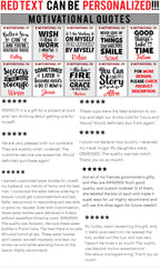 Engraving design ideas: motivational quotes